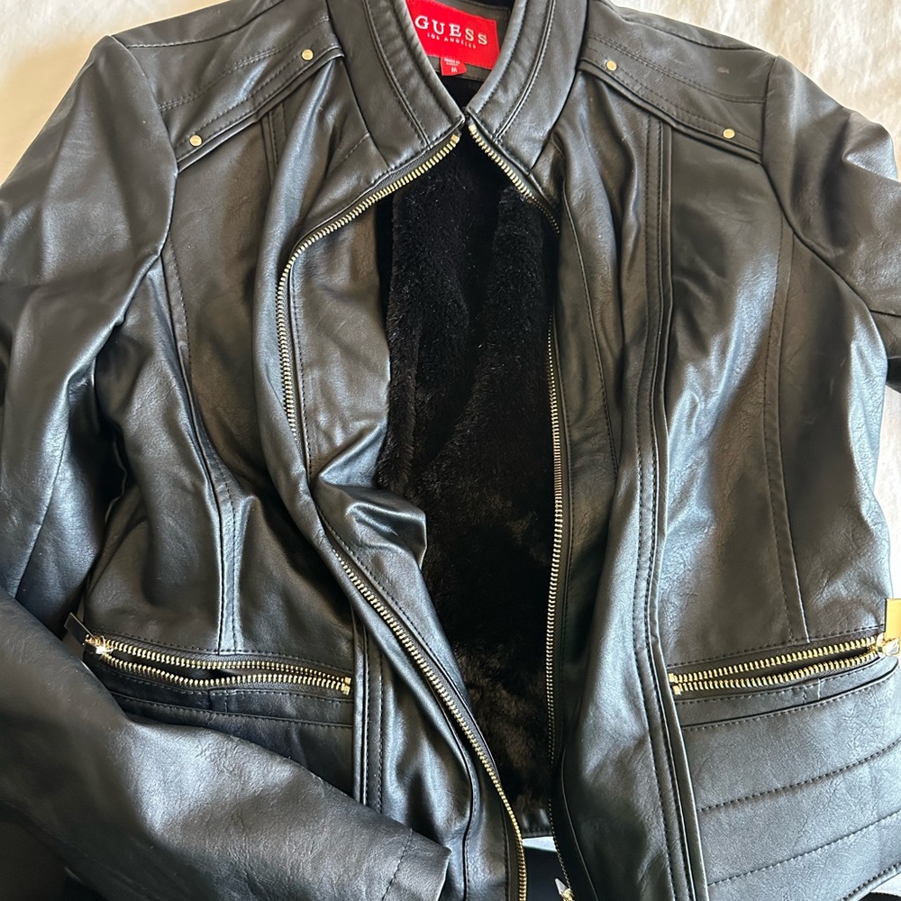 Leather jacket